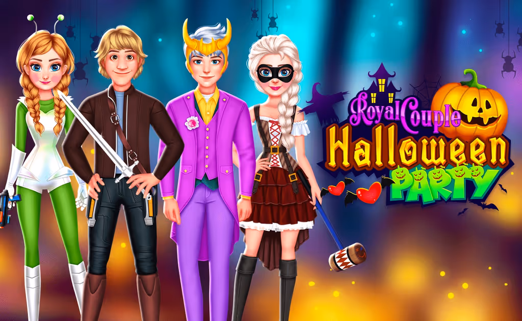 Royal Couple Halloween Party
