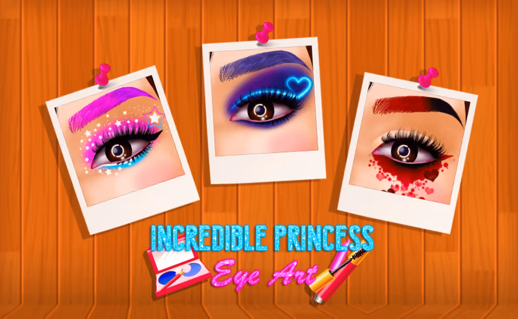 Incredible Princess Eye Art