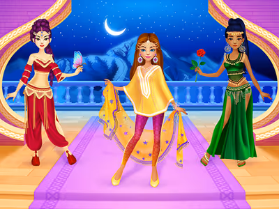 Arabian Princess Dress Up Game