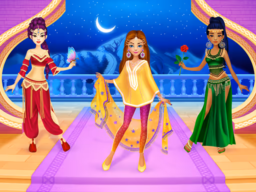 Arabian Princess Dress Up Game