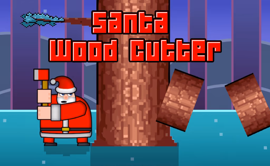 Santa Wood Cutter