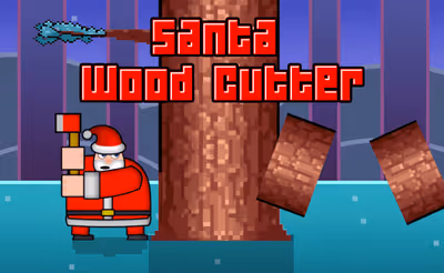 Santa Wood Cutter