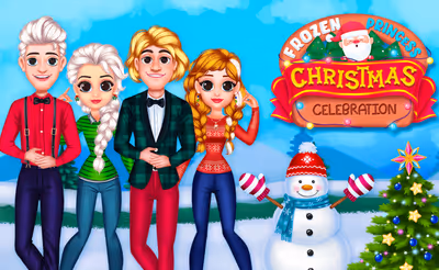 Frozen Princess Christmas Celebration
