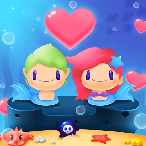 Mermaid My Valentine Crush