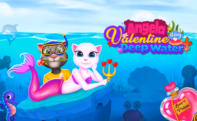 Cat Girl Valentine Story Deep Water