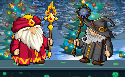 Wizard Santa Jump