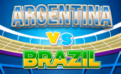Match Football Brazil or Argentina