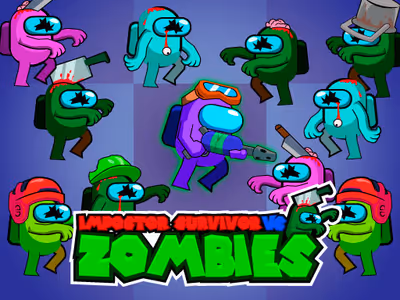 Impostor Survivor vs Zombies