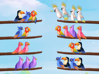 Bird Sort Puzzle