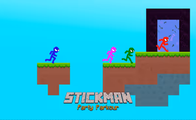 Stickman Party Parkour