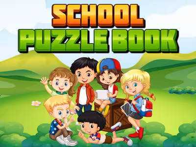 School Puzzle Book