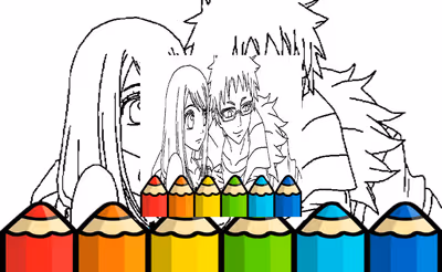 Anime Coloring Books