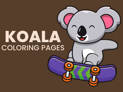 Koala Coloring Pages