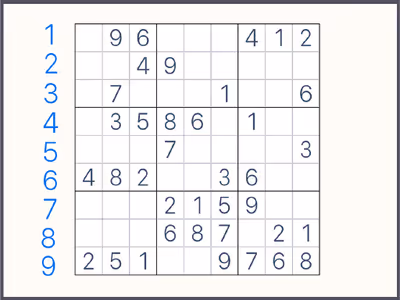 Classic Sudoku Puzzle