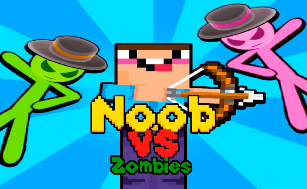 Noob vs Stickman Zombies