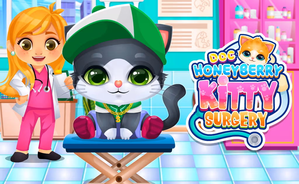 Doc HoneyBerry Kitty Surgery