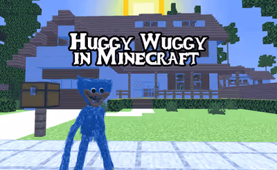 Huggy Wuggy in Minecraft