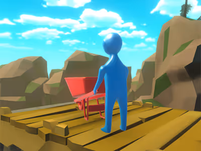 Realistic Wheelbarrow