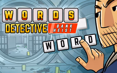 Words Detective Bank Heist