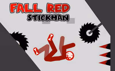 Fall Red Stickman