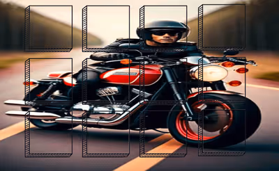 Motorcycles Photo Image Scramble