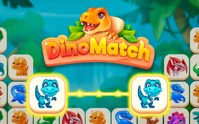 DinoMatch: Mahjong Pairs