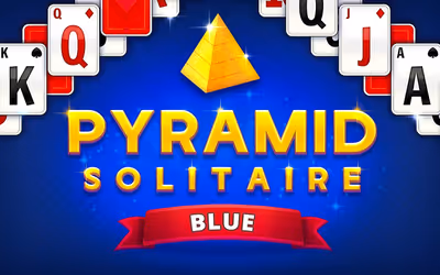 Pyramid Solitaire Blue