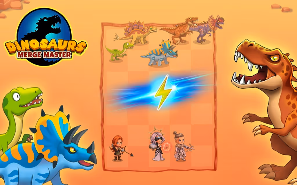 Dinosaurs Merge Master