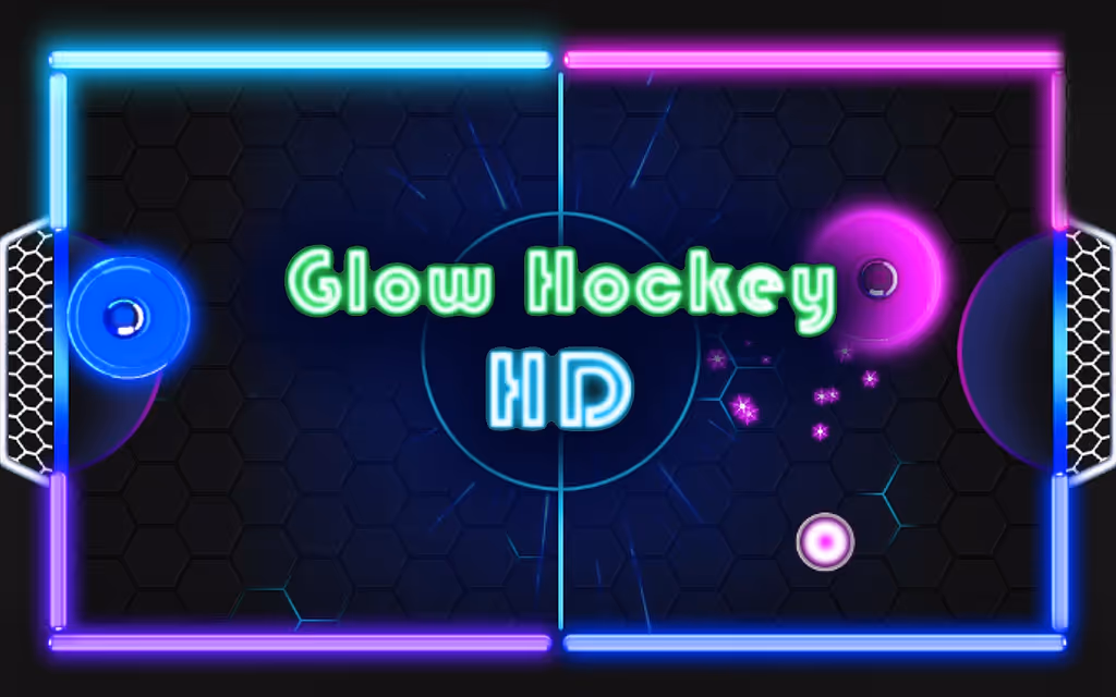 Glow Hockey HD