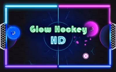 Glow Hockey HD