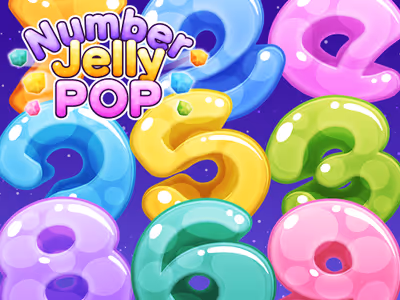 Number Jelly POP