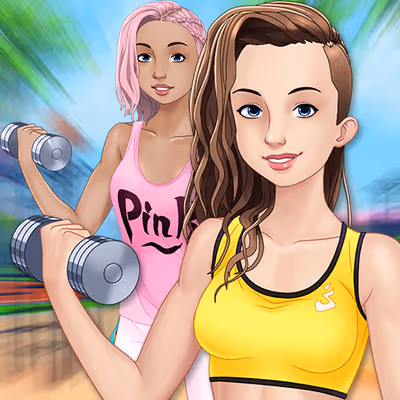 Fitness Girls Dress Up