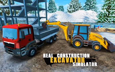 Real Construction Excavator Simulator