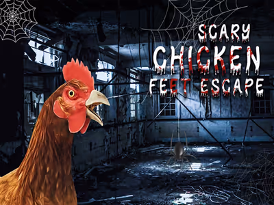 Scary Chicken Feet Escape Game