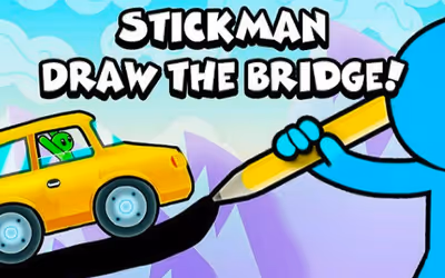 Stickman Draw the Bridge