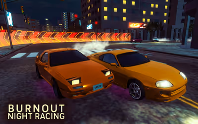 Burnout Night Racing