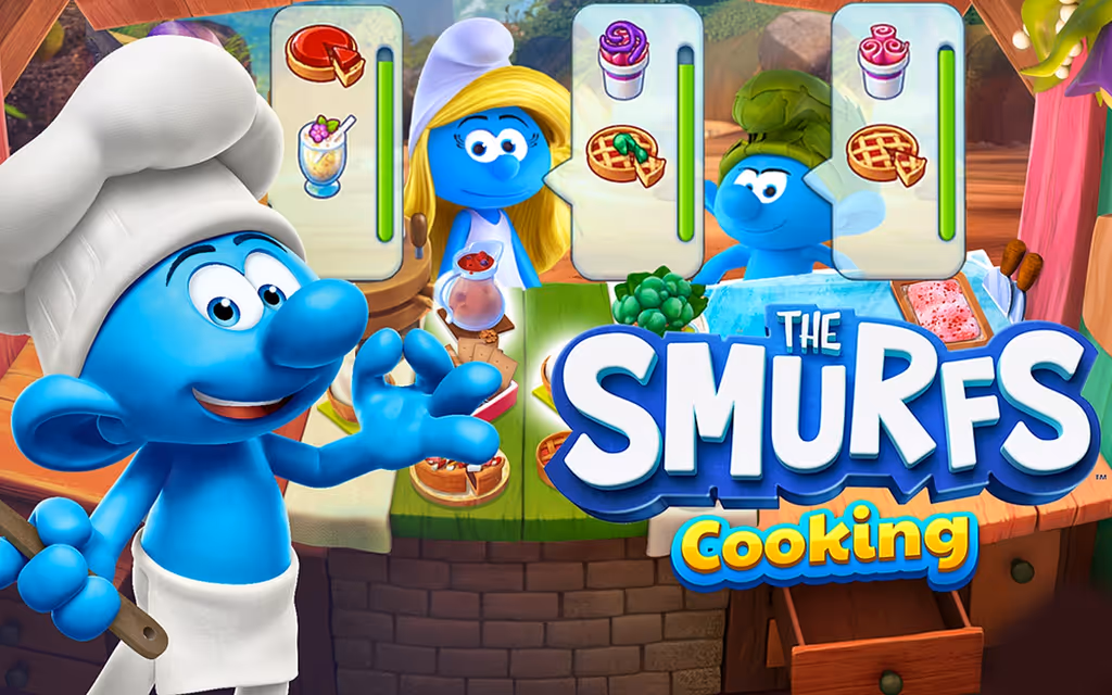 The Smurfs Cooking