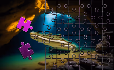Crocodile Jigsaw Perfect Slide Puzzle