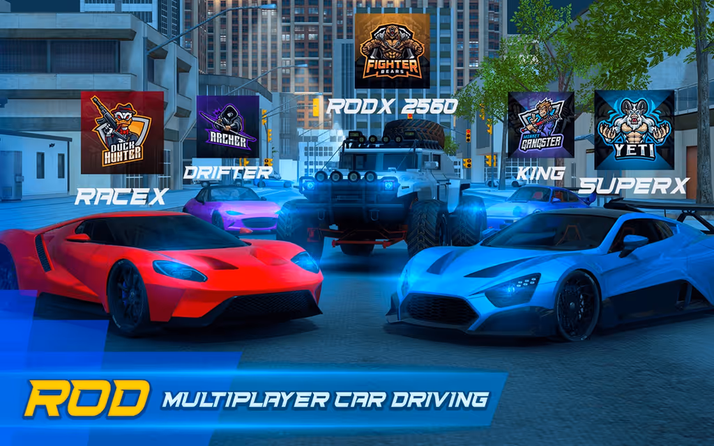 ROD Multiplayer Car Driving