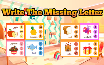 Write The Missing Letter
