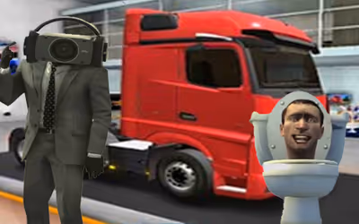 Truck Simulator Skibidi Toilet