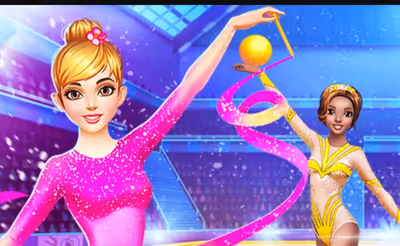 Gymnastics Girls Dress Up Game