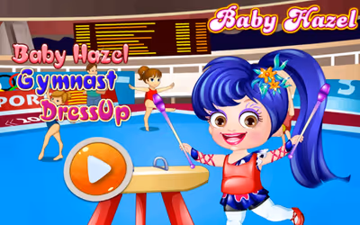 Baby Hazel Gymnast Dressup