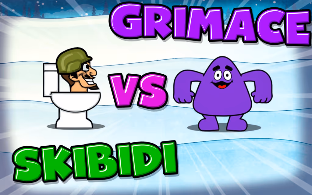 Grimace Vs Skibidi