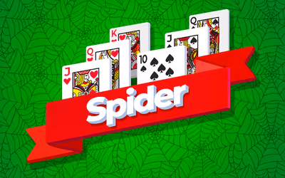 Spider Solitaire (1, 2, and 4 suits)