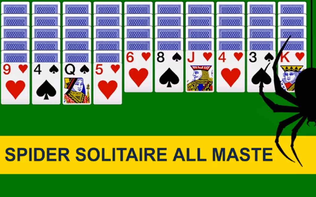 Spider solitaire all maste