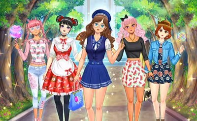 High School Anime Dress Up