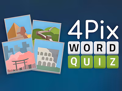 4 Pix Word Quiz