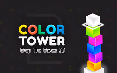 Color Tower 2 - Drop The Boxes 3D
