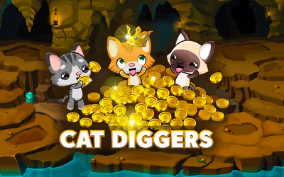 Idle Cat Diggers
